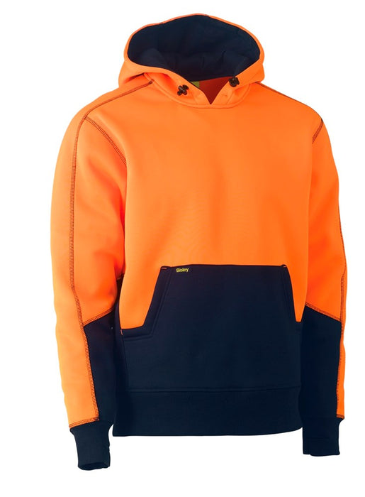 BISLEY HiVis Fleece Hoodie Pullover