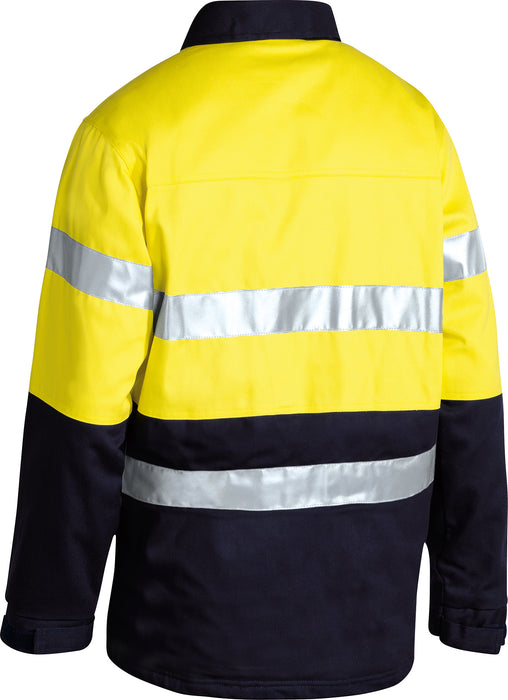 BISLEY Taped HiVis Drill Jacket
