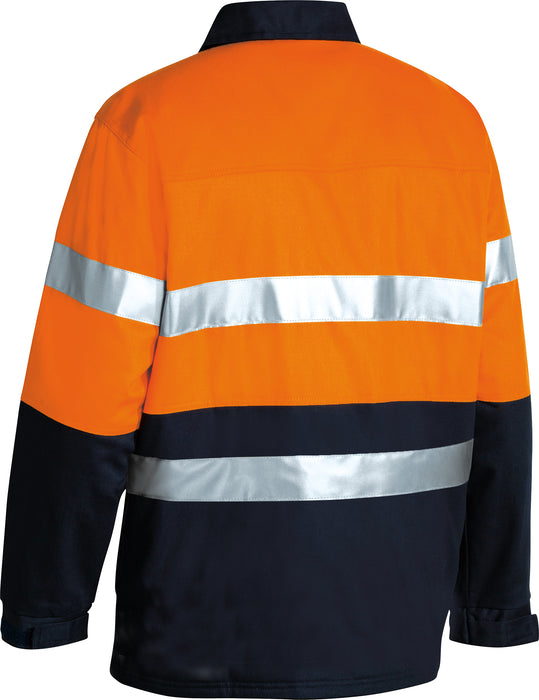 BISLEY Taped HiVis Drill Jacket