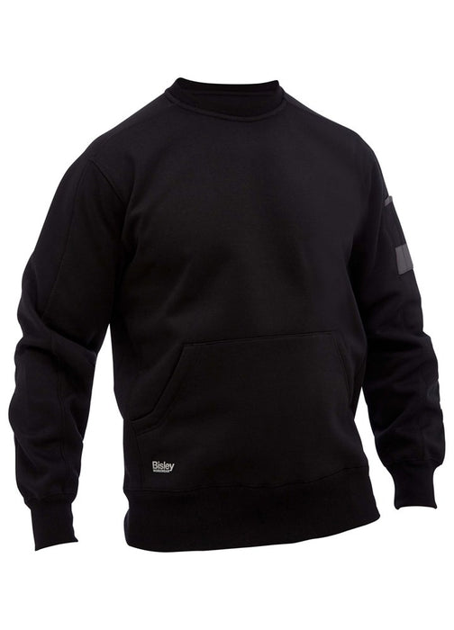 BISLEY Work Fleece Crew Neck Jumper