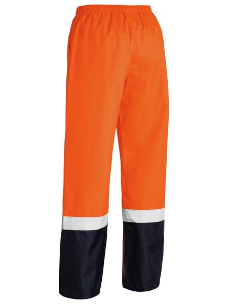 BISLEY Taped Hi Vis Rain Shell Pants