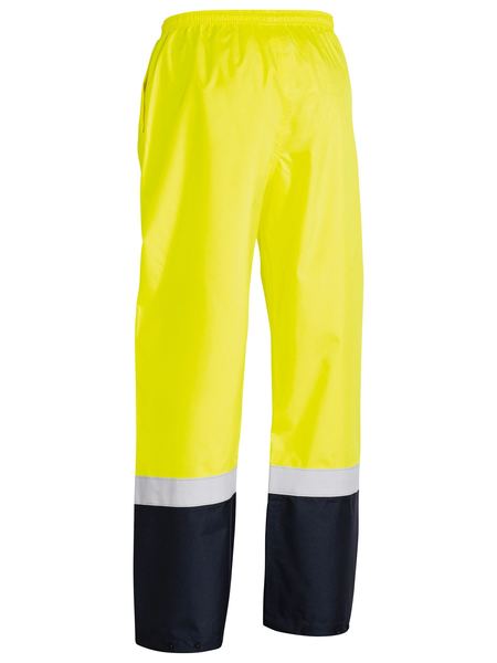 BISLEY Taped Hi Vis Rain Shell Pants