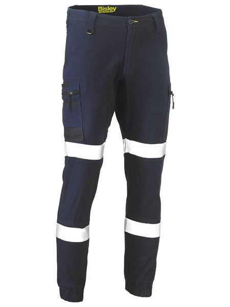 BISLEY FLX & MOVE Taped Stretch Cargo Cuffed Pants