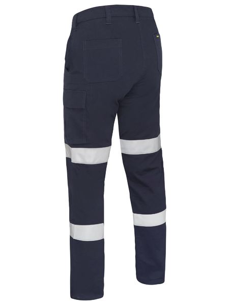 BISLEY Womens Taped Stretch Cotton Drill Cargo Pants