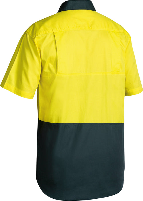 BISLEY HiVis Cool Lightweight Drill Shirt S/Sleeve
