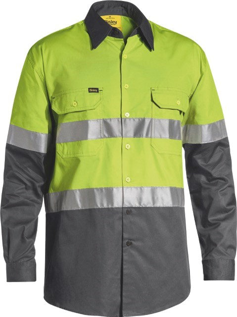 BISLEY Taped Hi Vis Cool Lightweight Shirt