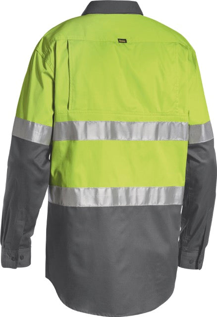 BISLEY Taped Hi Vis Cool Lightweight Shirt