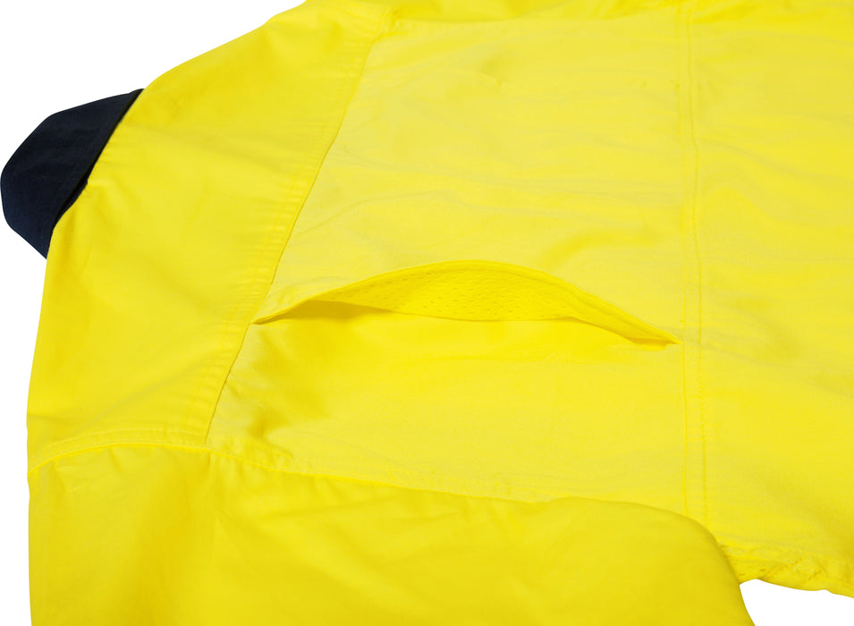 BISLEY HiVis Cool Lightweight Drill Shirt L/Sleeve
