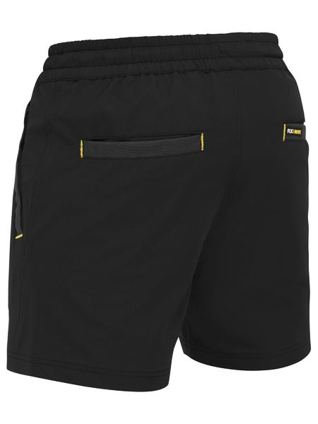 BISLEY Flx & Move™  4-Way Stretch Elastic Waist Shorts