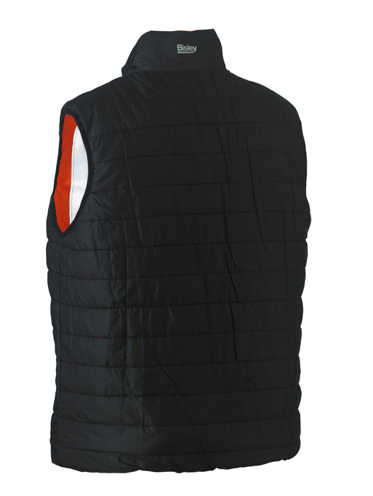 BISLEY Taped Hi-Vis Reversible Puffer Vest