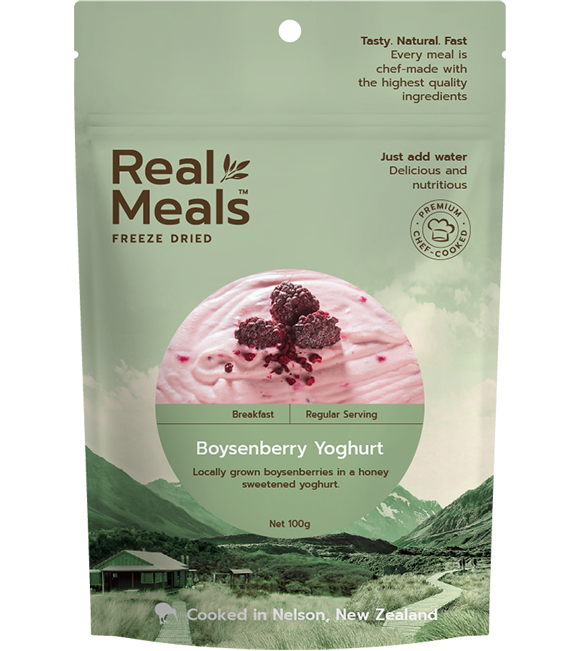 REAL MEALS Boysenberry Yoghurt 100g