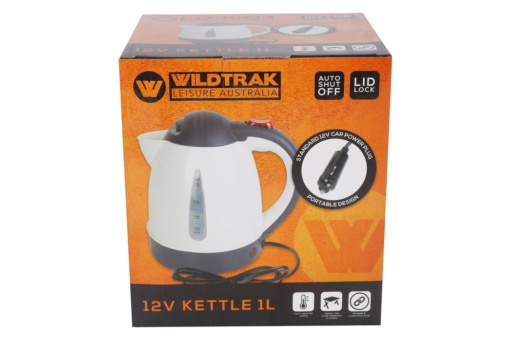 WILDTRAK 12V Kettle 1L White