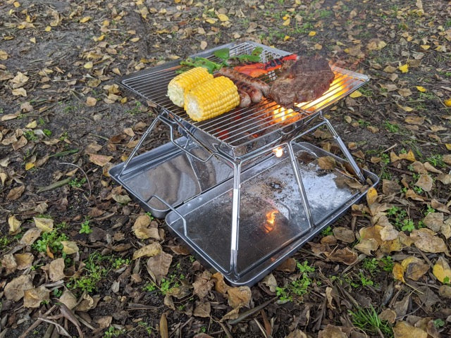 WILDTRAK Frontier 360 Stainless Steel Fold BBQ