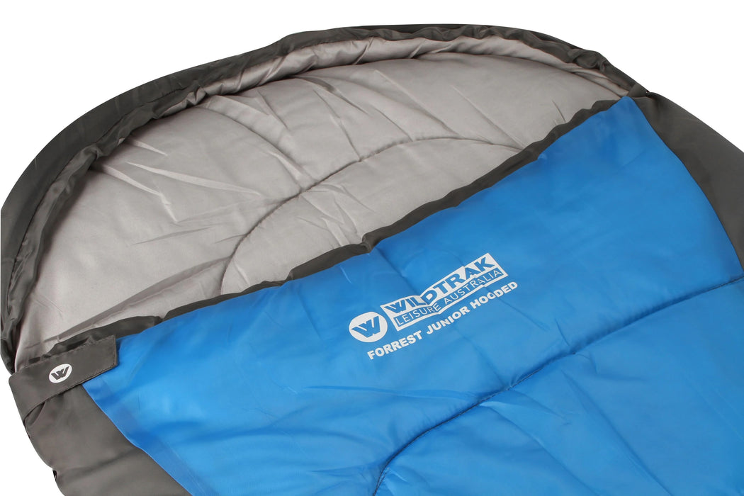 WILDTRAK Forrest Junior Hooded Sleeping Bag 5C-10C