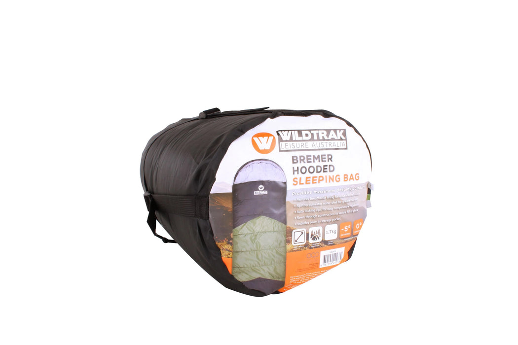 WILDTRAK Bremer Hooded Sleeping Bag 0C to -5C