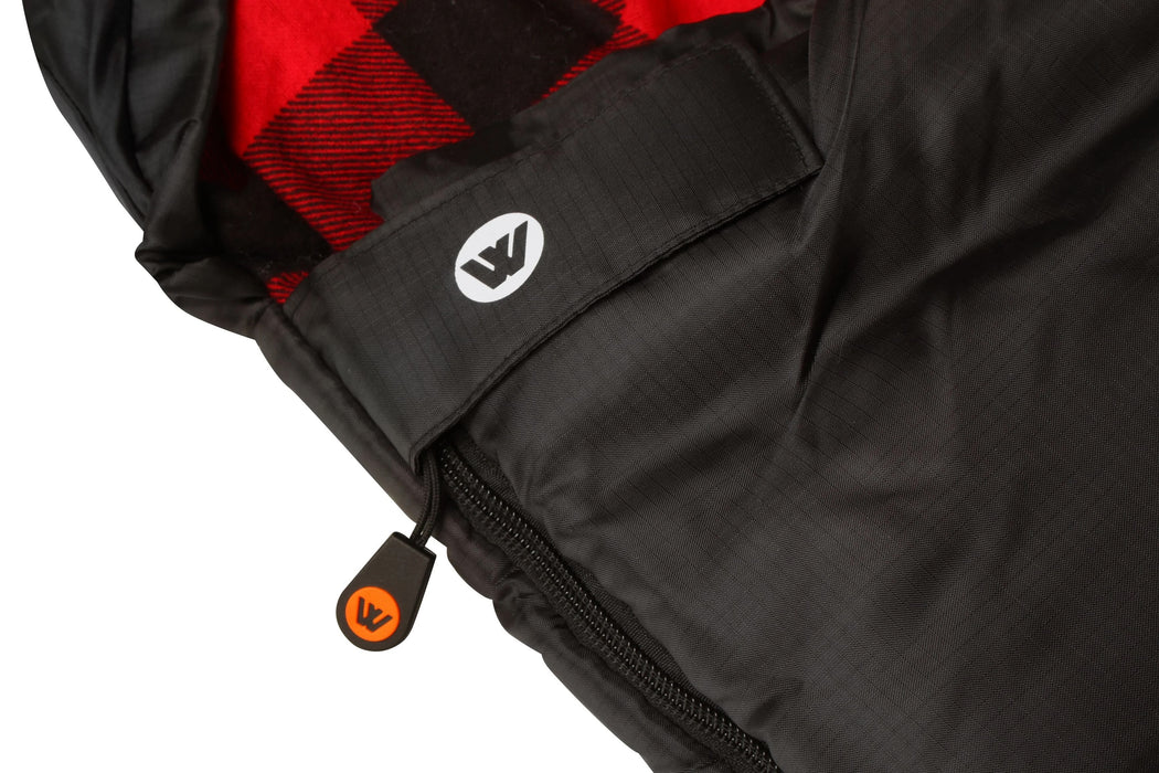 WILDTRAK Kalgan Hooded Jumbo Sleeping Bag -2C to -7C