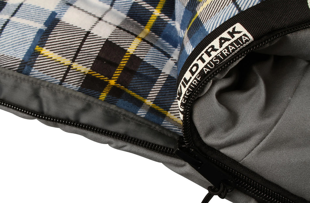 WILDTRAK Frankland Hooded Double Sleeping Bag -2 to -7C