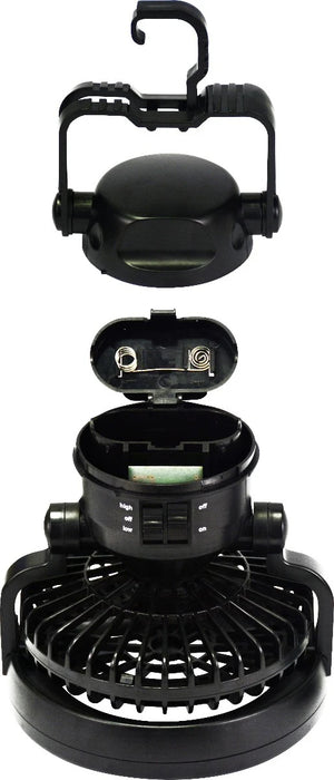 WILDTRAK Portable 2 in 1 LED Light & Fan