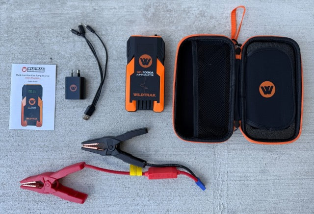 WILDTRAK Jumpstarter S1000A 13Ah H/Duty Case Torch