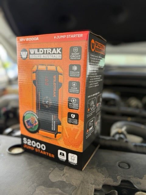 WILDTRAK Jumpstarter S2000 A17 Wireless Charging 10W 16800mAh