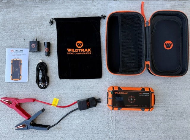 WILDTRAK Jumpstarter S2000 A17 Wireless Charging 10W 16800mAh