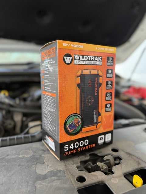 WILDTRAK Jumpstarter S4000 A37 Wireless Charging 15W 28800mAh