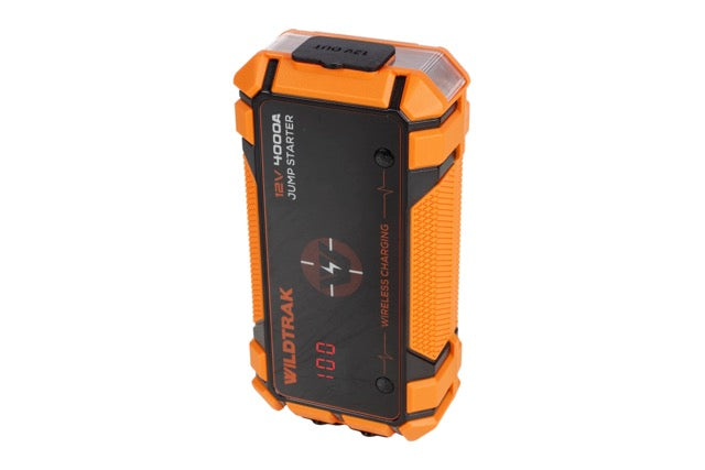 WILDTRAK Jumpstarter S4000 A37 Wireless Charging 15W 28800mAh