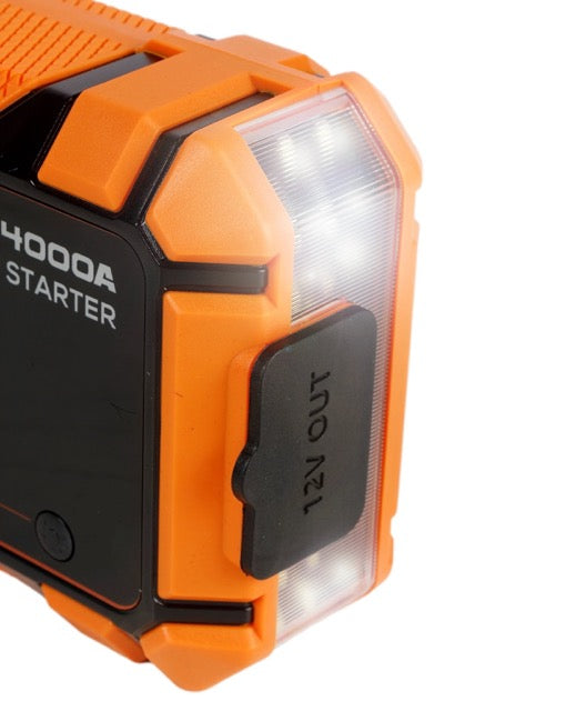 WILDTRAK Jumpstarter S4000 A37 Wireless Charging 15W 28800mAh