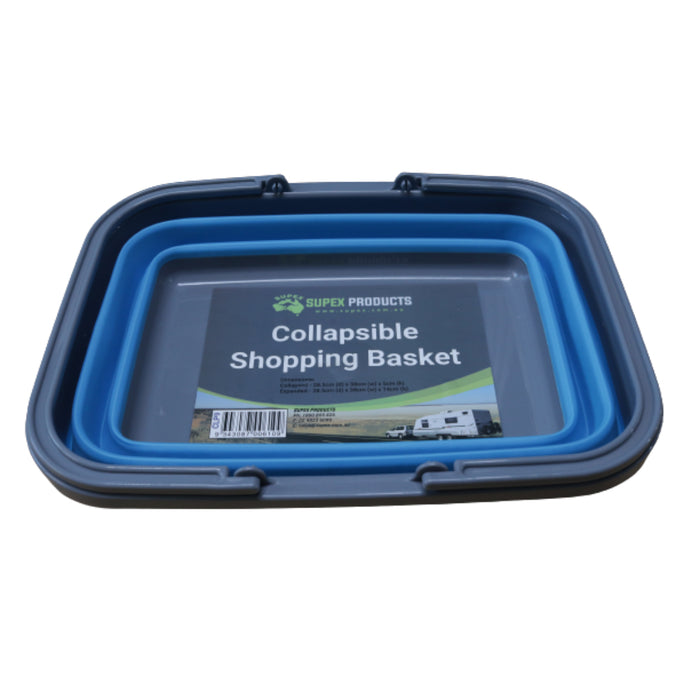 SUPEX Collapsible shopping Basket