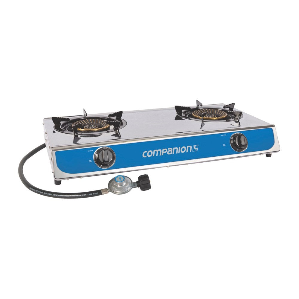 COMPANION Double Burner Wok High Output Cooker — Aussie Digger Camping ...