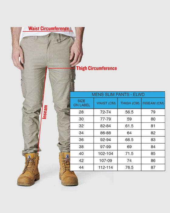 ELWD Mens Slim Pant