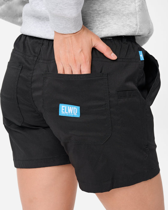 ELWD Womens Elastic Light Short