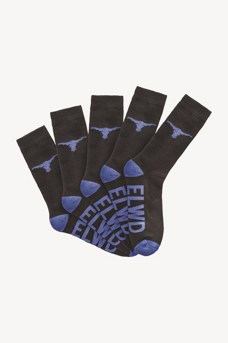ELWD Workwear Crew Sock 5pk