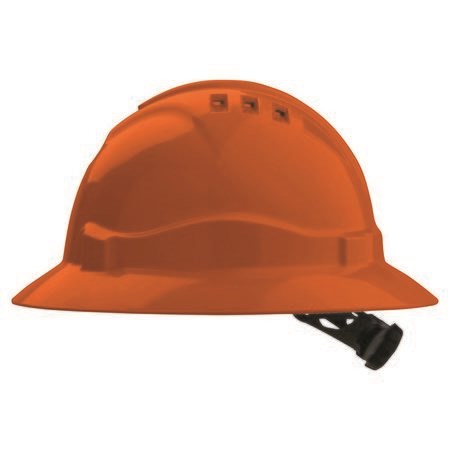 PRO CHOICE V6 Hard Hat - Vented Full Brim Ratchet Harness