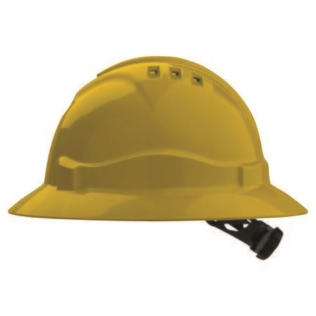 PRO CHOICE V6 Hard Hat - Vented Full Brim Ratchet Harness