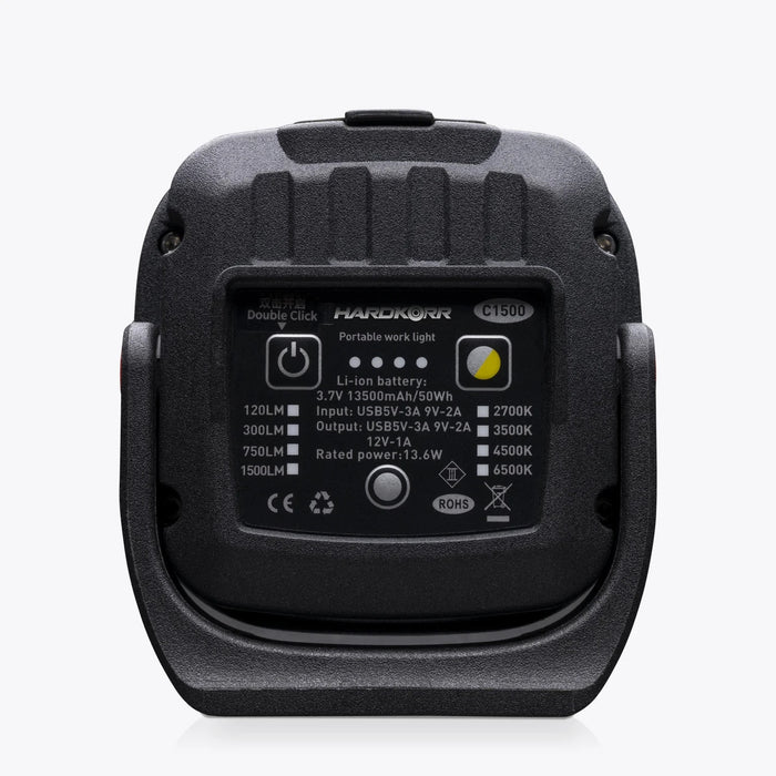 HARDKORR U-Lite XL Duel Coloured LED Lantern + Powerbank