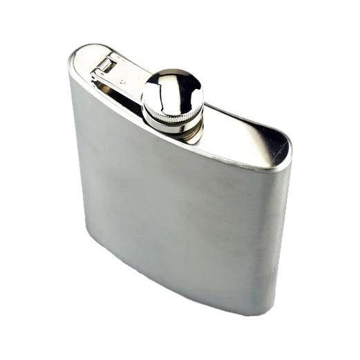 OGC Stainless Steel 8oz Hip Flask