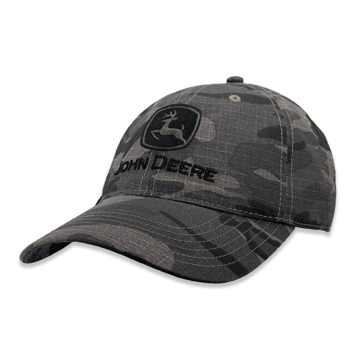 JOHN DEERE Storm Camo Embroidered Cap