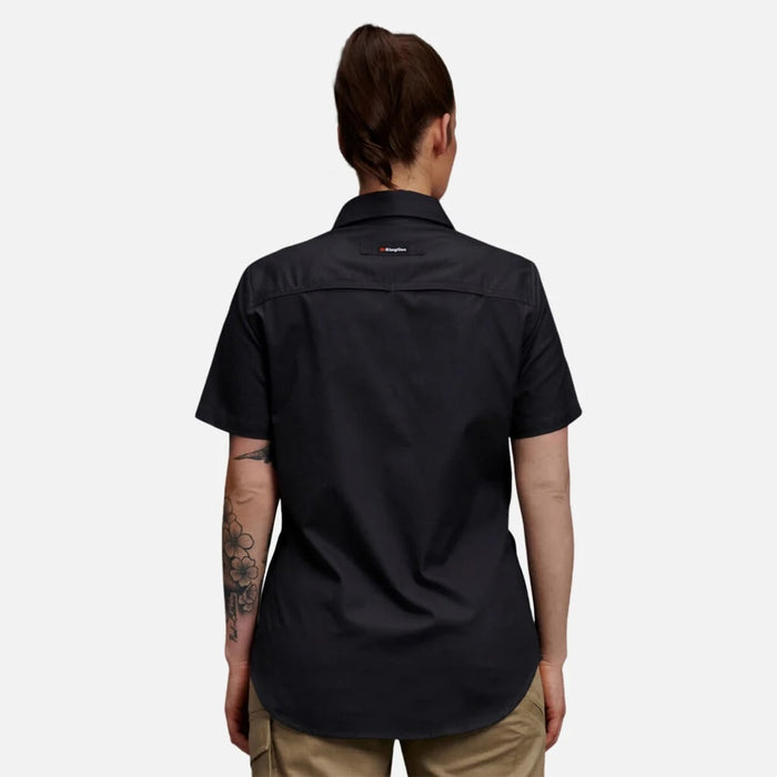 KING GEE Women's Workcool 2 Lightweight Short Sleeve Shirt