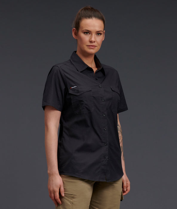KING GEE Women's Workcool 2 Lightweight Short Sleeve Shirt