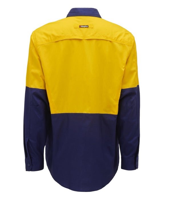 KING GEE Workcool 2 Spliced Long Sleeve Shirt