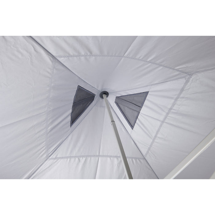 OZTRAIL Commercial Deluxe 4.5m Gazebo - White