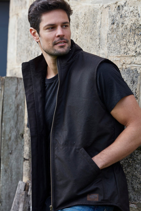 BURKE & WILLS Stockman Vest with Fleece