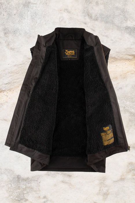 BURKE & WILLS Stockman Vest with Fleece