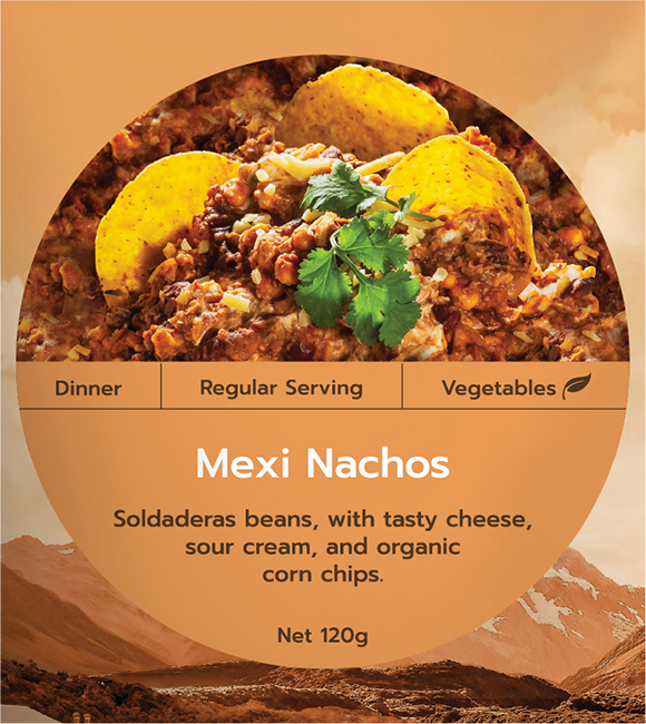 REAL MEALS Mexi Nachos 120g