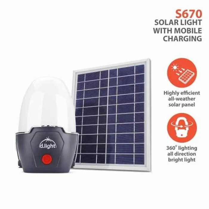 D.LIGHT S670 Base Camp Light