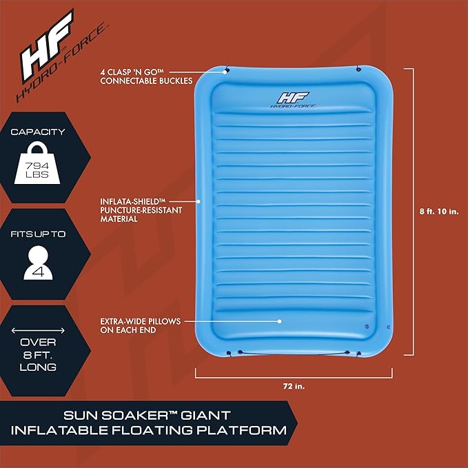 BESTWAY Sun Soaker Floating Platform
