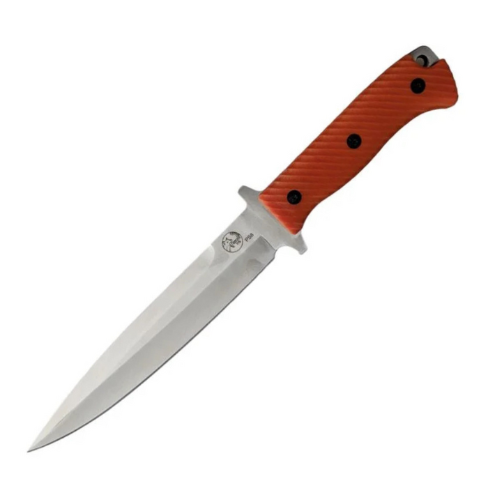 TASSIE TIGER KNIVES Pig Sticker Orange Handle