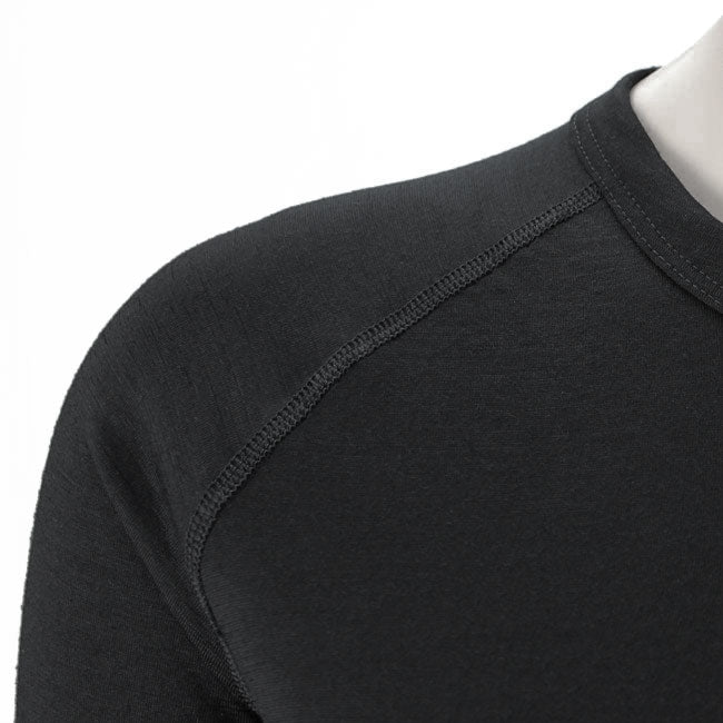 WILDERNESS WEAR Merino Mens Long Sleeve Crew Neck Top