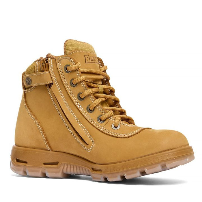REDBACK Cobar Nubuck Zip/Lace Non-Safety Boot